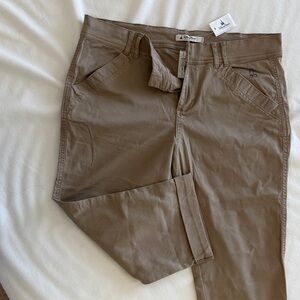New Disney Brown Casual Capri Pants